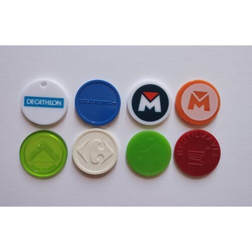 Lot 8 Jetons De Caddie - Jamais Servi