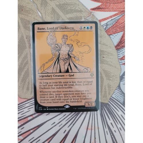 Magic: The Gathering 2022 Bane, Lord Of Darkness 415 Battle For Baldur'S Gate Showcase English