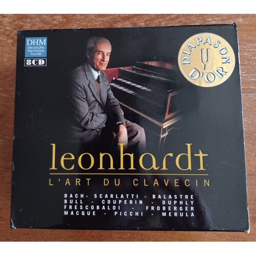 Coffret 8 Cd'S Gustav Leonhardt L'Art Du Clavecin