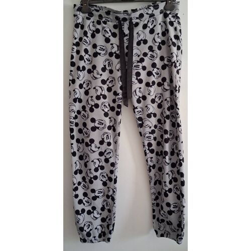 Pantalon De Pyjama Polaire Imprimé De Têtes De Mickey