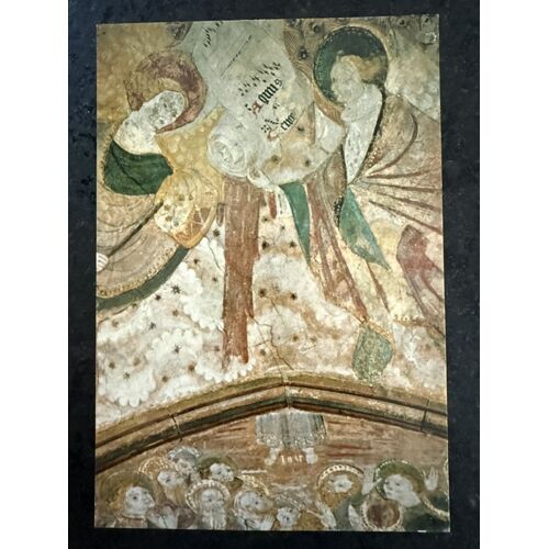 Carte Postale : Kernascleden (56540) - Fresques Du Xvè Siècle - Anges Musiciens