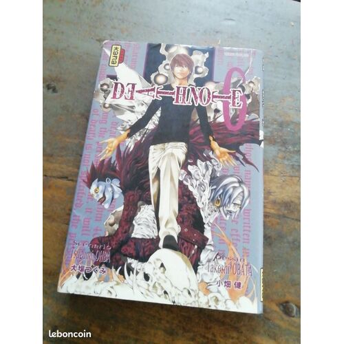 Bd Manga Death Note Tome 6 Takeshi Obata Édition Kana 2007