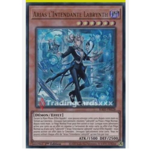 Yu Gi Oh Ra05 Fr028 Arias L'Intendante Labrynth Ultra Rare
