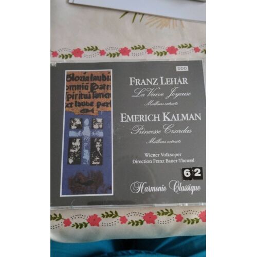 Franz Lehar La Veuve Joyeuse Cd
