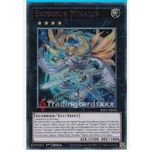 Yu Gi Oh Ra05 Fr050 Exosoeur Mikailis Ultimate