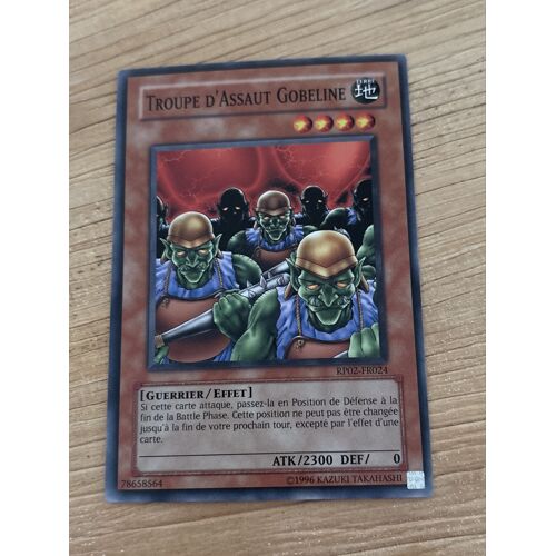 Carte Yu‑Gi‑Oh – Troupe D’Assaut Gobeline - Rp02‑Fr024
