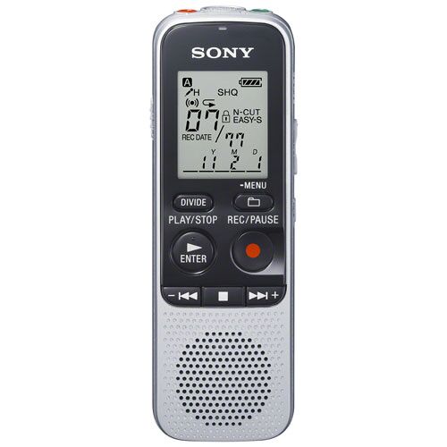 Sony ICD-BX112 - Enregistreur vocal - Dictaphone - 2 Go