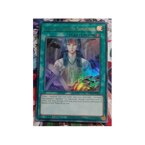 Yu Gi Oh Blgg Fr107 Ascétisme Des Six Samouraïs Ultra Rare