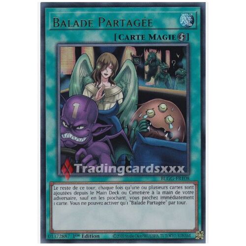 Yu Gi Oh Blgg Fr108 Balade Partagée Ultra Rare