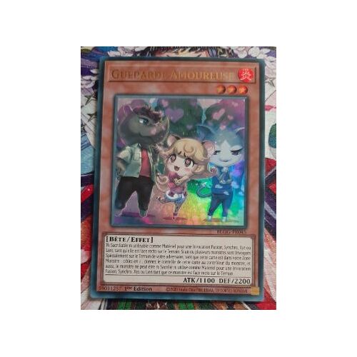 Yu Gi Oh Blgg Fr045 Guéparde Amoureuse Ultra Rare