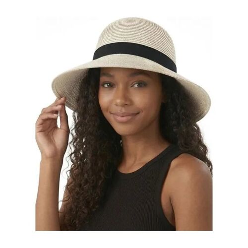 Chapeau De Plage - Zyliooforyouruniquesize - Bord Large - Upf 50+ - Taille M - Bandeau Élastique Et Sangle Menton