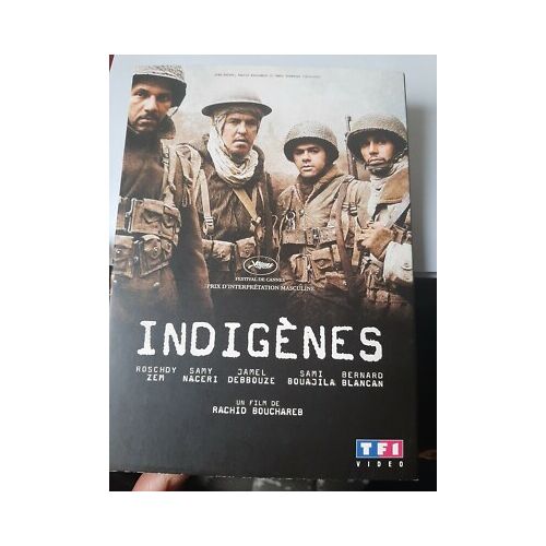 Dvd "Indigenes" Avec : Samy Naceri,Jamel Debbouze,Bernard Blancan