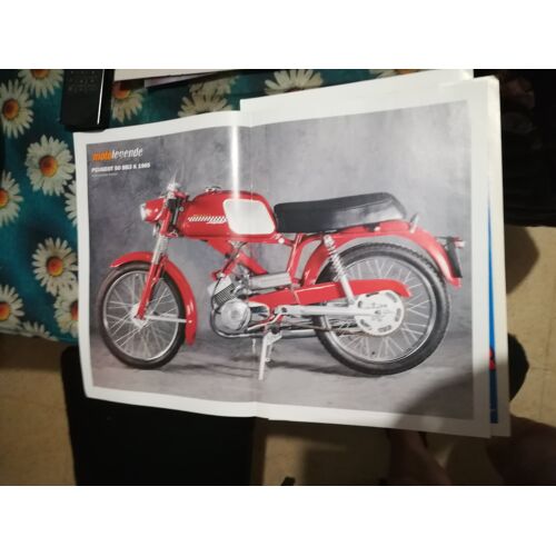Poster Peugeot 50 Bb3k 1965