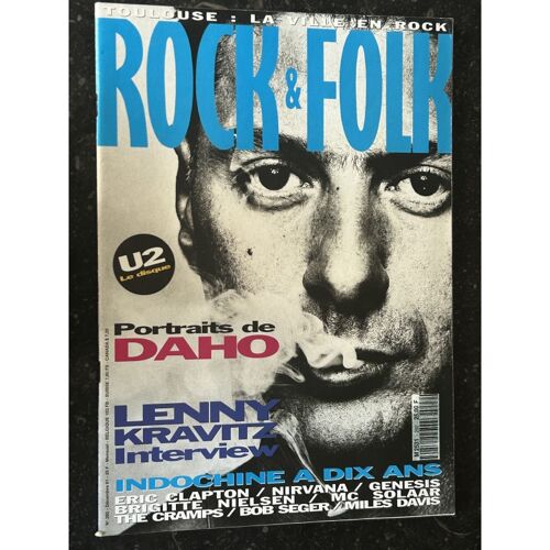 Rock & Folk 292 Décembre 1991 Etienne Daho Indochine À 10 Ans Lenny Kravitz Nirvana Genesis