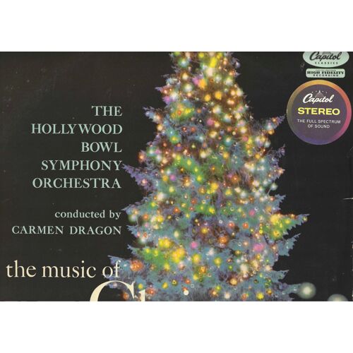 Hollywood Bowl Symphony Orchestra (The) "The Music Of Christmas" Vinyle 33 T 30 Cm - Lp - Capitol Emi Records - England - 2011