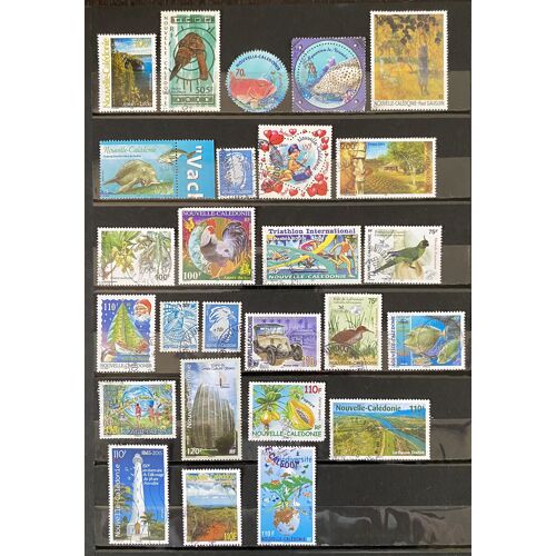 Lot De 26 Timbres Oblitérés Nouvelle Calédonie 2001 À 2010
