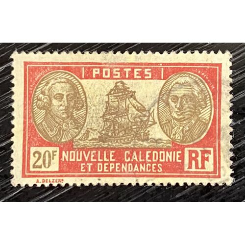 Timbre Oblitéré Nouvelle Calédonie 1928 Y&T N° 161