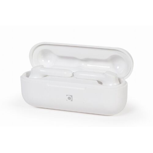 Gembird TWS-VIE-GW casque Sans fil Ecouteurs Appels/Musique USB Type-C Bluetooth Blanc