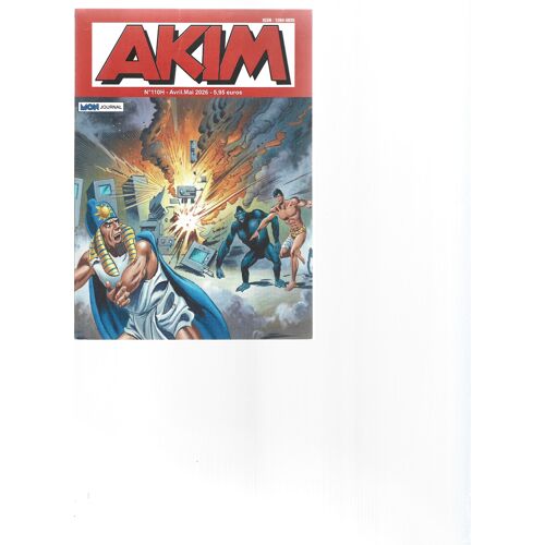 Akim # 110 H ( Avril - Mai 2026 ) : " Un Cow-Boy Dans La Jungle " ( Akim Partie 1 - Histoire De La B.D. Petit Format - Tom Kuss - Ivanhoé - Akim Partie 2 - Cat Pat )