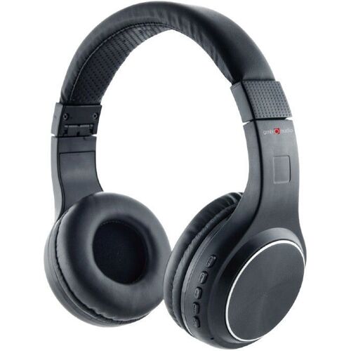 Gembird Warszawa Casque Sans fil et filaire Arceau Appels/Musique Micro-USB Bluetooth Noir