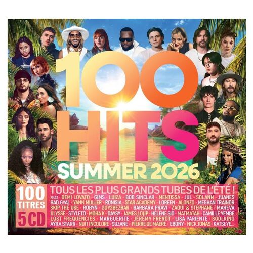 100 Hits Summer 2026 - Cd Album