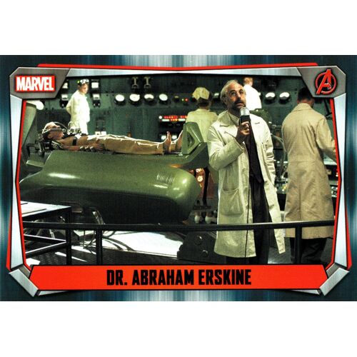 Dr. Abraham Erskine - Carte Marvel Missions Vf - 21/270 - Captain America The First Avenger