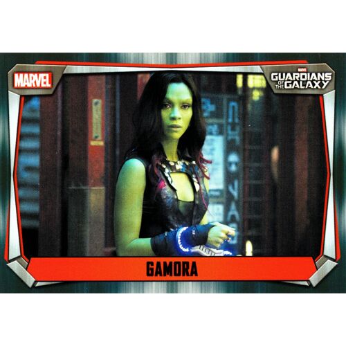 Gamora - Carte Marvel Missions Vf - 42/270 - Gardiens De La Galaxie