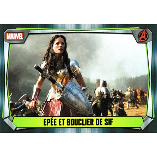 Épée Et Bouclier De Sif - Carte Marvel Missions Vf - 170/270 - Thor Le Monde Des Ténèbres