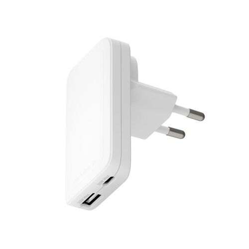 dbramante1928 Chargeur Re-charge Pro Slim USB-C 30 W et USB-A 30 W Blanc
