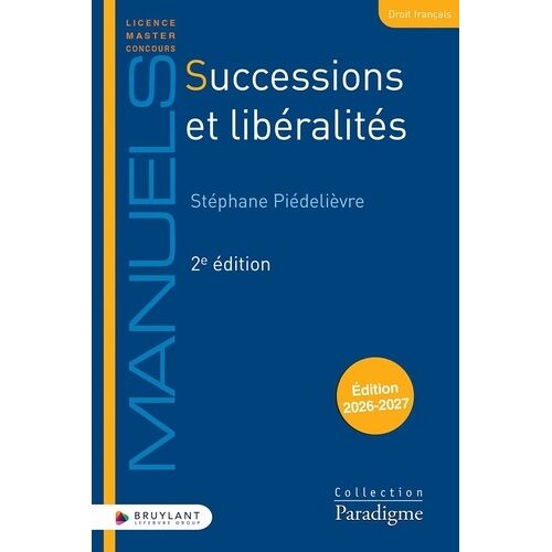 Successions Et Libéralités