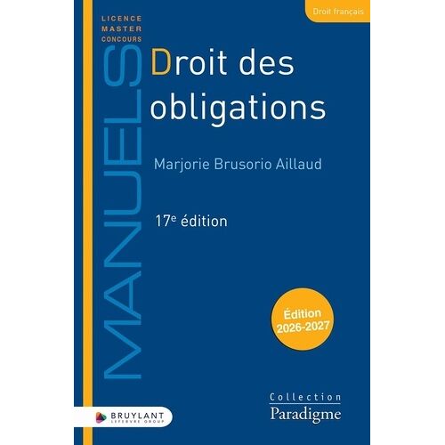 Droit Des Obligations