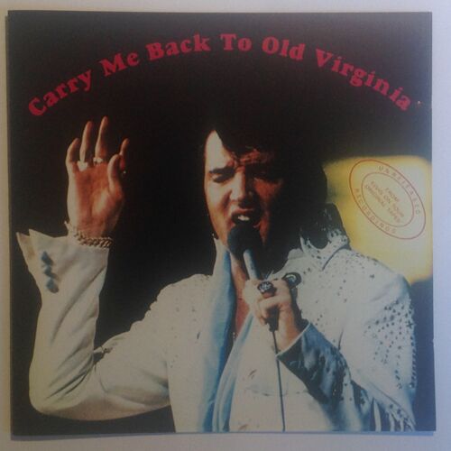 Elvis Presley 1st Edition Jewel Case Cd Carry Me Back To Old Virginia 10/4/72 Richmond Soundboard Show