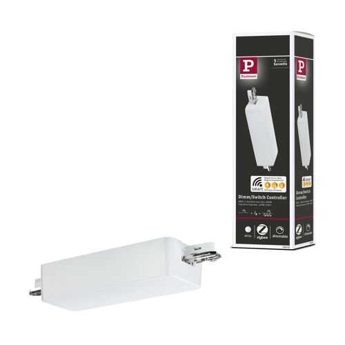 Urail Adaptateur De Rail Smart Home Zigbee 3.0 Produits De Deuxième Choix Dimm/Switch 155x56 Mm Blanc Reconditionné