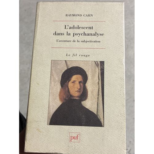 L’Adolescence Dans La Psychanalyse, L’Aventure De La Subjectivitivation  Raymond Cahn