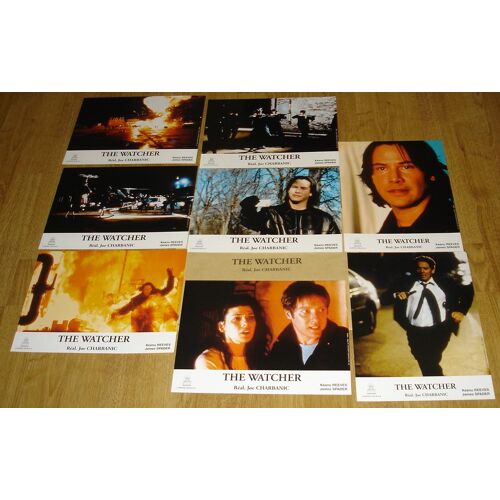 The Watcher - Jeu De 8 Photos D'exploitation Cinématographique Originale - Format 21x28 Cm - Un Film De Joe Charbanic Avec James Spader, Marisa Tomei, Keanu Reeves, Ernie Hudson, Chris Ellis - 2000