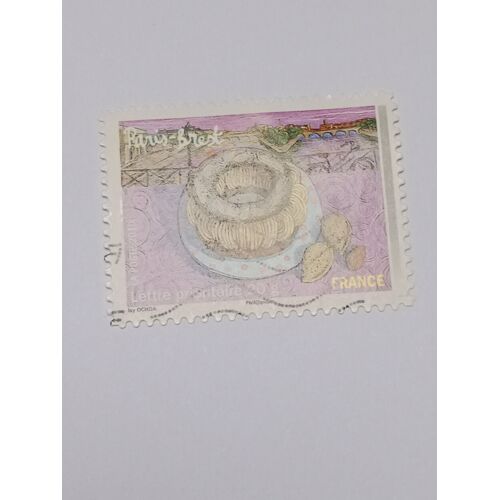 Timbre France Lettre 20g Yvert N° 442 Paris-Brest La France Comme J'Aime Saveurs De Nos Régions -De 2010