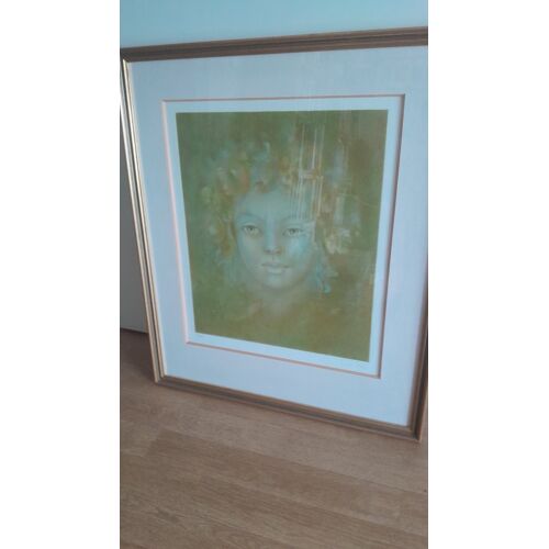 Lithographie Originale De Leonor Fini