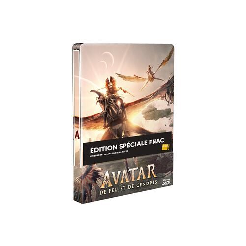 Avatar De Feu Et De Cendres 3d Steelbook