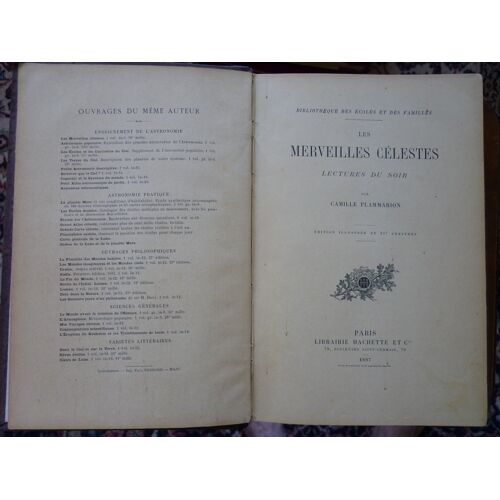 Les Merveilles Célestes Flammarion Prix Municipal
