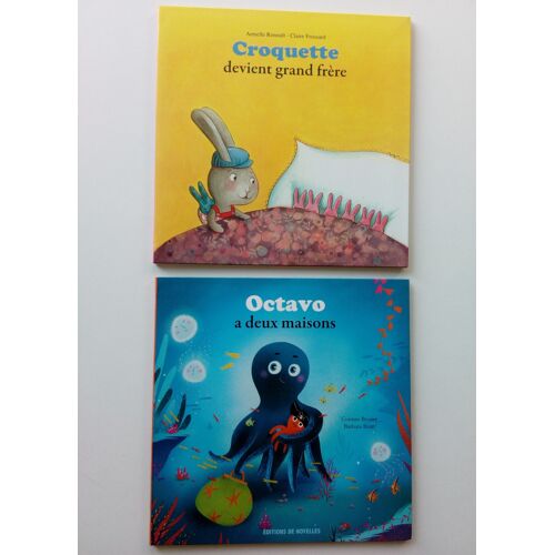 Octavo A Deux Maisons, Croquette Devient Grand-Frère- Edition De Noyelles/ Auzou 2019 -Mes P'Tits Albums