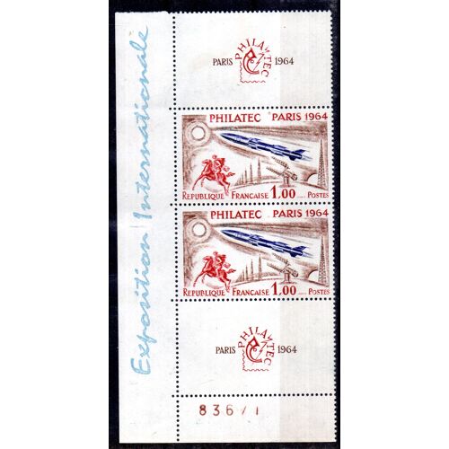 France.Timbre Philatec 1422 En Paire.Neuf Sans Charnière