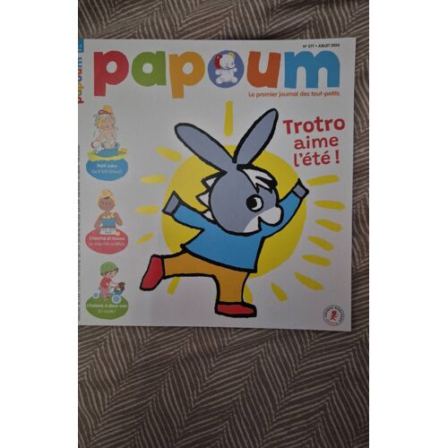 Revue Papoum Juillet 2026 N°277.