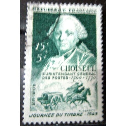 1949. F828: Journée Du Timbre: Choiseul