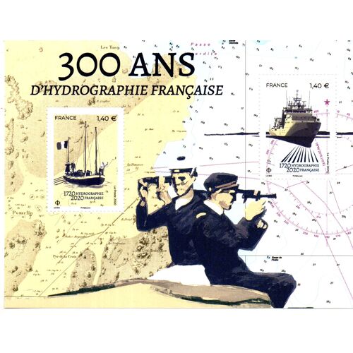 France.Timbre 5398 De 2020.300 Ans D'Hydrographie Française.Neuf Sans Charnière