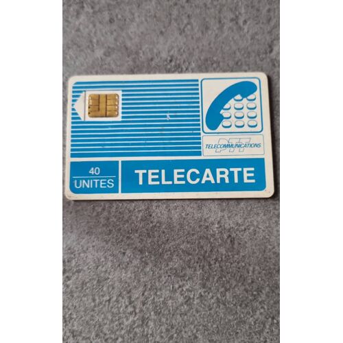 Télécarte 40 Unités Ptt