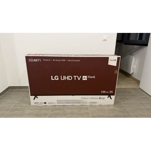 TV LG 55 pouces 4K UHD ¿ NEUVE ¿ Jamais utilisée 