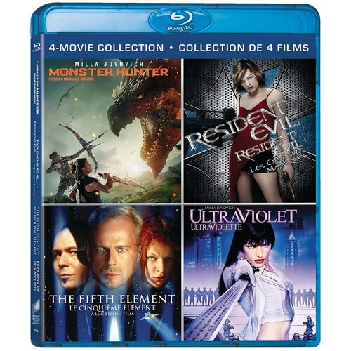 Fifth Element / Monster Hunter (2020) / Resident Evil / Ultraviolet [Blu-Ray]