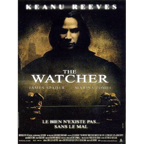 The Watcher - Véritable Affiche De Cinéma Pliée - Format 40x60 Cm - De Joe Charbanic Avec James Spader, Keanu Reeves, Marisa Tomei - 2000