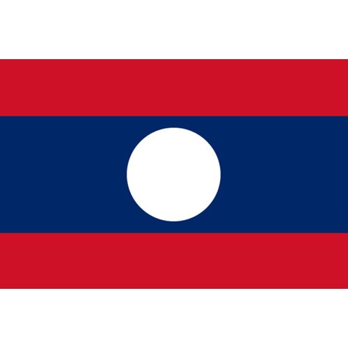 Drapeau Laos (15x10cm) - Sticker/Autocollant