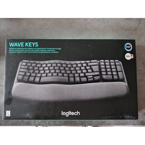 Clavier Logitech Wave Keys Qwerty NEUF